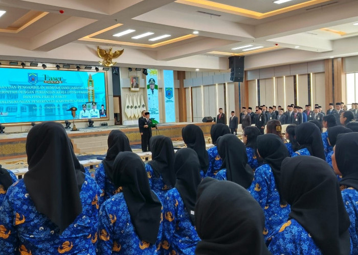 770 PPPK Tahap Dua dan Paruh Waktu Dilantik, Bupati Paser Tekankan Kesalahan Fatal Ini Jangan Diulang 
