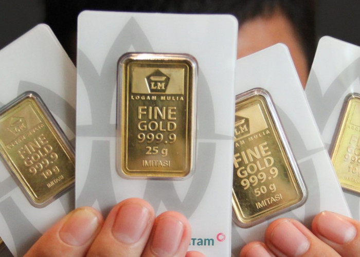 Harga Emas Antam Catat Kenaikan Tajam, Rp80 Ribu per Gram