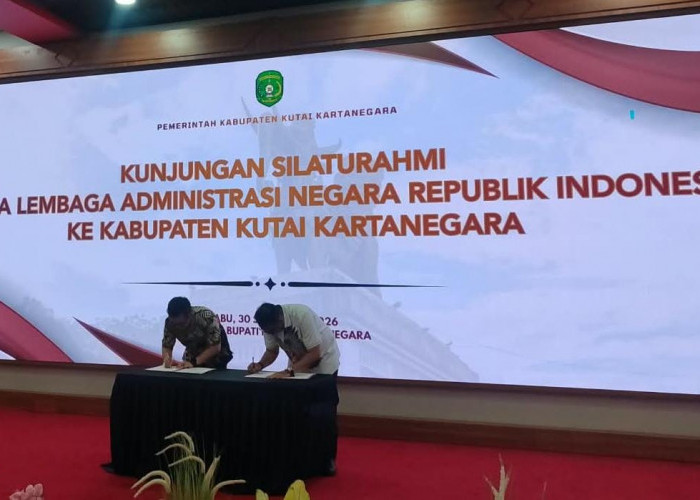 Pemkab Kukar Perpanjang MoU dengan LAN RI, Dorong Pengembangan SDM dan Inovasi Kepala Sekolah