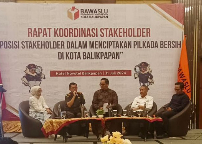 Wujudkan Pilkada 2024 Tanpa Politik Uang, Bawaslu Balikpapan Libatkan Banyak Stakeholder 