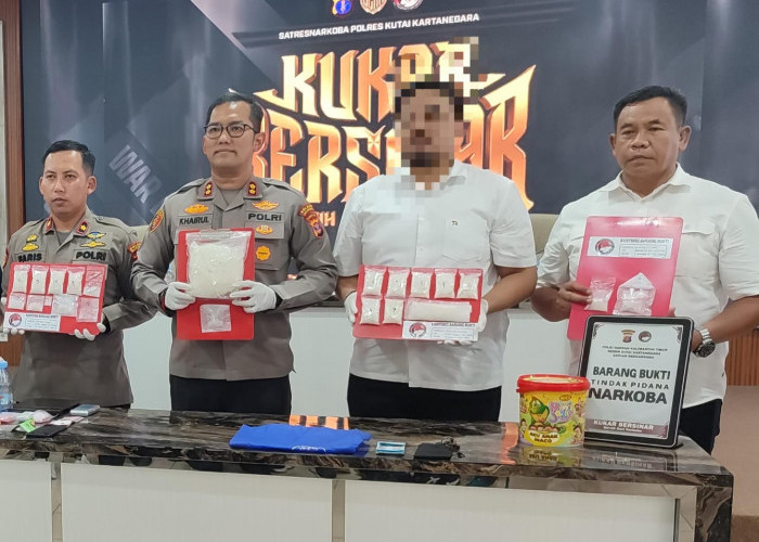 Terkuak, Barang Bukti Kasus Narkoba Kasatres Narkoba Kukar Berupa Liquid 