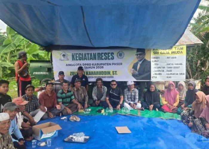 Reses di Tengah Sawah, Wakil Ketua I DPRD Paser Serap Langsung Aspirasi Petani 
