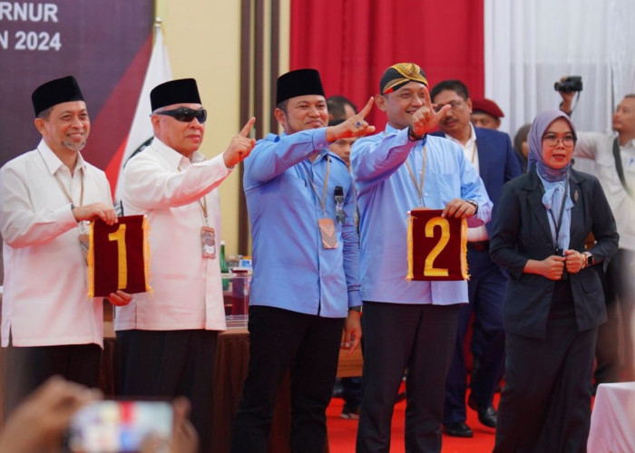 KPU Tetapkan Nomor Urut Paslon Pilkada Kaltim 2024, Isran-Hadi 1 dan Rudy–Seno Aji 2