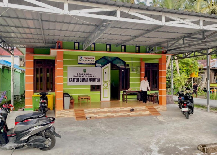 Kecamatan Maratua Sementara Beroperasi di Penginapan, Imbas Kantor Rusak Dihantam Angin