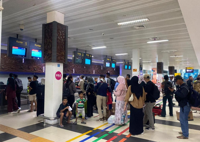Penumpang Nataru 2026 di Bandara Kalimarau Tembus 30.168 Orang, Naik 32 Persen