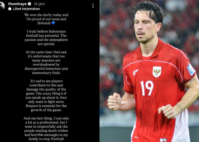 Gelandang Andalan Timnas Indonesia Thom Haye Mengaku Hadapi Ancaman Pembunuhan