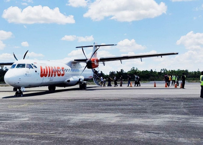 Hadapi Libur Natal dan Tahun Baru, Bandara Melalan Kutai Barat Layani Extra Flight 3 Kali Sepekan