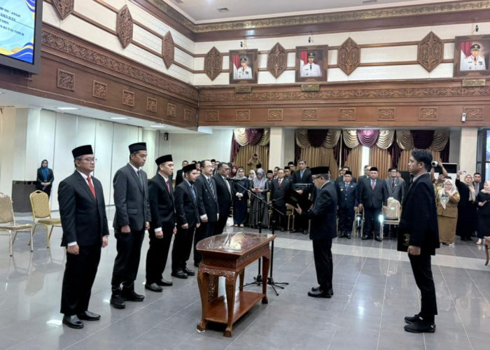 Lantik 4 Kepala Dinas Baru, Bupati Kutim: Ada Tanggung Jawab yang Melekat Pada Jabatan
