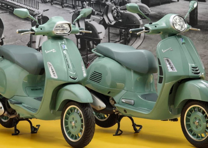 Vespa Seri Edisi Khusus 80 Tahun Anniversary Resmi Dijual di Indonesia