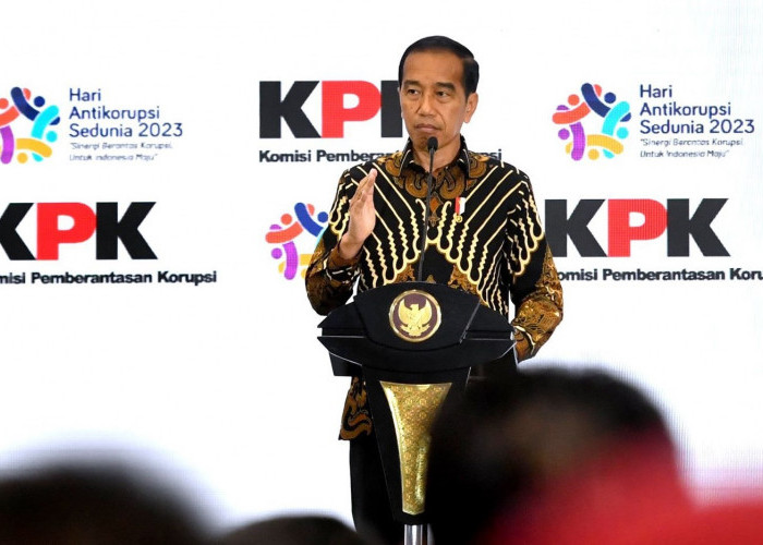 Jokowi Nilai Pelaku Korupsi Hambat Pembangunan dan Menyengsarakan Rakyat