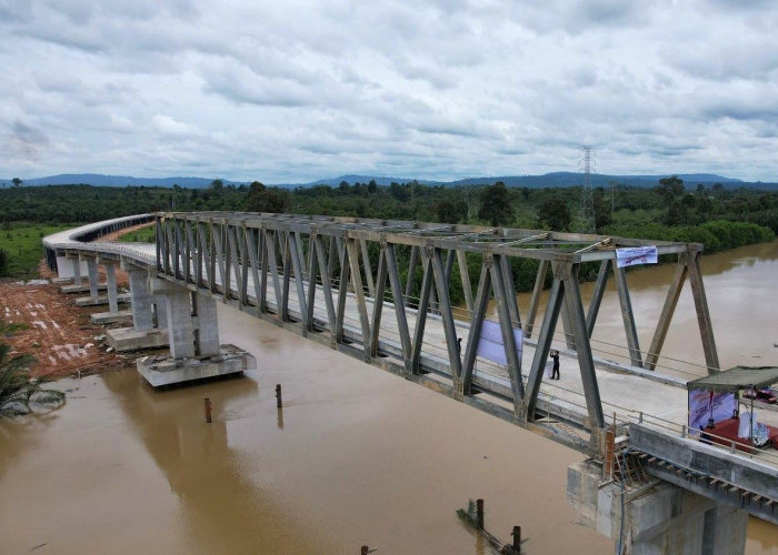 Jembatan Sei Nibung Kutim Resmi Beroperasi, Waktu Tempuh ke Berau Dipangkas 4 Jam