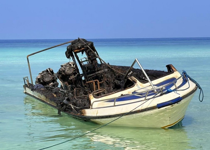 Speed Boat di Maratua Terbakar, Motoris Alami Luka Berat 