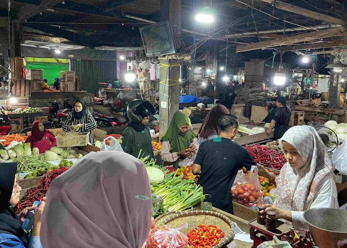 Harga Bapokting di Pasar Segiri Samarinda Masih Stabil hingga H-7 Lebaran