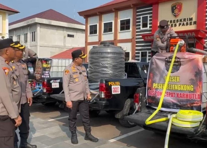 13 Kendaraan Patroli Dipasang Tandon 1.200 Liter Bantu Tangani Karhutla 