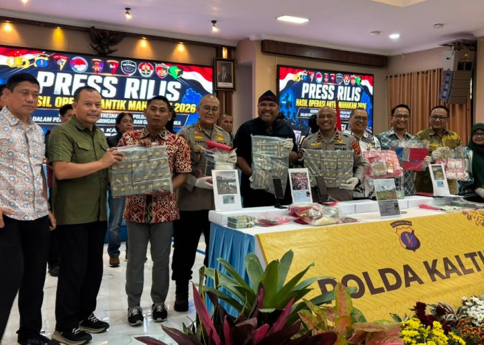 Polda Kaltim Usut Pencucian Uang Bandar Narkoba Paser dalam Operasi Antik Mahakan 2026
