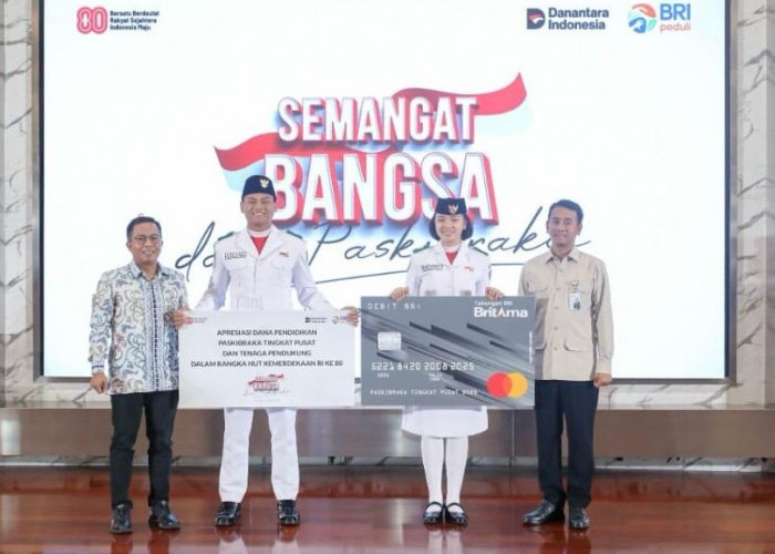 BRI Peduli Bantu Dana Pendidikan 76 Paskibraka Nasional, Sudah 15 Tahun Berturut-turut