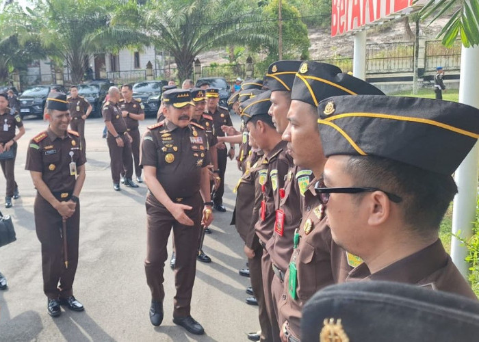 Berkunjung ke Kejari Kukar, Jaksa Agung: Jaga Kepercayaan Publik