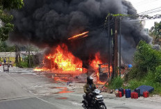 Kebakaran Ruko dan Bengkel di Balikpapan Barat, Tiga Pemilik Usaha Terdampak 