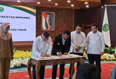 Lahan Terlantar Bakal Ditata Ulang, Pemprov Kaltim Teken MoU dengan Bank Tanah