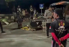 Diduga Mengantuk, Seorang Pengendara Motor Tewas Setelah Tabrak Pembatas Jalan di Tenggarong