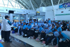 Sriwijaya Air Delay 2,5 Jam, Jamaah Haji Berau Tetap Dipastikan Berangkat ke Balikpapan 