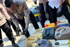 Lima Bulan Beroperasi, Bisnis Pertalite Ilegal di Balikpapan Akhirnya Berakhir di Tangan Polisi