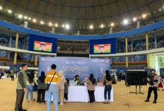 Ramadan Hari ke-20, Antrean Tukar Uang Baru Pecahan Kecil Membludak di Dome Balikpapan