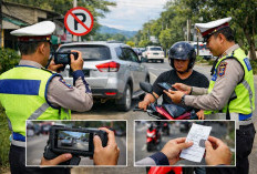Tilang di Kutai Barat Kini Serba Digital, Satlantas Terapkan ETLE Handheld