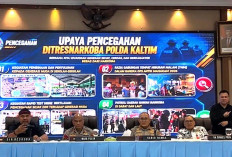 Over Target! Operasi Antik Mahakam Polda Kaltim Ringkus 351 Tersangka, Perdana Ungkap TPPU Narkoba