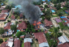 Rumah di Muara Wahau Kutim Hangus Terbakar Diduga Akibat Korsleting, Pemilik di Luar Kota