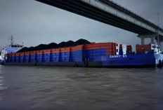 Awal 2026, 2 Tongkang Batu Bara Tabrak Jembatan Mahulu Akibat Gagal Bermanuver