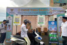 Baznas Samarinda Operasikan Layanan Zakat Drive Thru di Eks Bandara Temindung