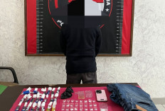 Transaksi Narkoba di Poros Bontang–Samarinda Terbongkar, Polisi Ringkus Pria Lengkap dengan 32 Paket Sabu