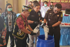 Polda Kaltara Ungkap 75 Kasus Narkoba Bumi Benuanta, Musnahkan 3 Kg Sabu dari Peredaran