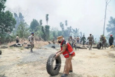 Karhutla Kelay Meluas, Bupati Sri Juniarsih Ingatkan Bahaya Pembakaran Lahan
