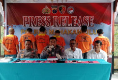Polres Mahulu Ringkus 6 Pengedar Narkoba, Barang Berasal dari Balikpapan dan Samarinda