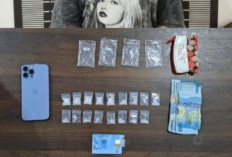 Pengedar Sabu di Kukar Ditangkap Polisi, Simpan 17 Bungkus di Dompet