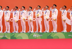 Indonesia Rebut Emas Beregu Putra Asian Games Setelah 28 Tahun