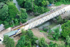 Jembatan Sei Kasungai Rampung, Akses Rantau Buta dan Rantau Layung Lebih Mudah