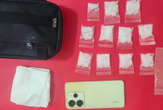 Satresnarkoba Kutim Gagalkan Peredaran Sabu, Pria 37 Tahun Ditangkap dengan 49,32 Gram Barang Bukti