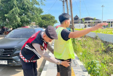 Ciptakan Suasana Kondusif, Polres Kukar Intensifkan Patroli Anti Premanisme di Pasar Tangga Arung 