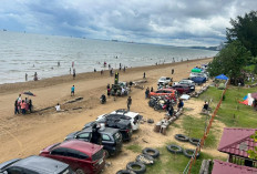 Pantai Jepu-Jepu Kaliorang Dipadati Wisatawan Selama Libur Tahun Baru, Hunian Vila Meningkat
