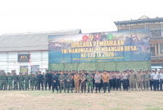 TMMD Sangat Membantu Pembangunan Desa di Kukar, Arianto Apresiasi Peran TNI