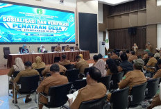Menuju Desa Definitif, DPMD Kukar Gelar Sosialisasi dan Verifikasi Penataan Desa