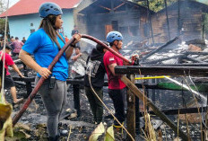 Si Jago Merah Mengamuk di Barong Tongkok, Satu Rumah Ludes Dilahap Api