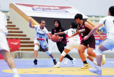 Tim Putri SMAN 1 Bontang Menggila, Libas SMKN 1 Samarinda dengan Skor Telak