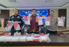 Kolaborasi Polda Kaltara dan Polres Berau Gagalkan Penyelundupan 15 Kilogram Sabu