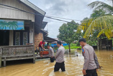 Polres Kutim Sisir Bantaran Sungai Sangatta, Warga Diimbau Waspada Hewan Buas