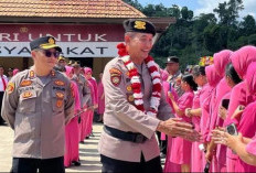 Resmi Pamit dari Polres Mahulu, Eko Alamsyah Diganti AKBP Roni Wijaya