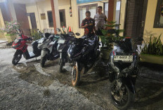 Jalan Padat Karya Lamaru Balikpapan Kerap Jadi Arena Kebut-kebutan, 6 Motor Diamankan
